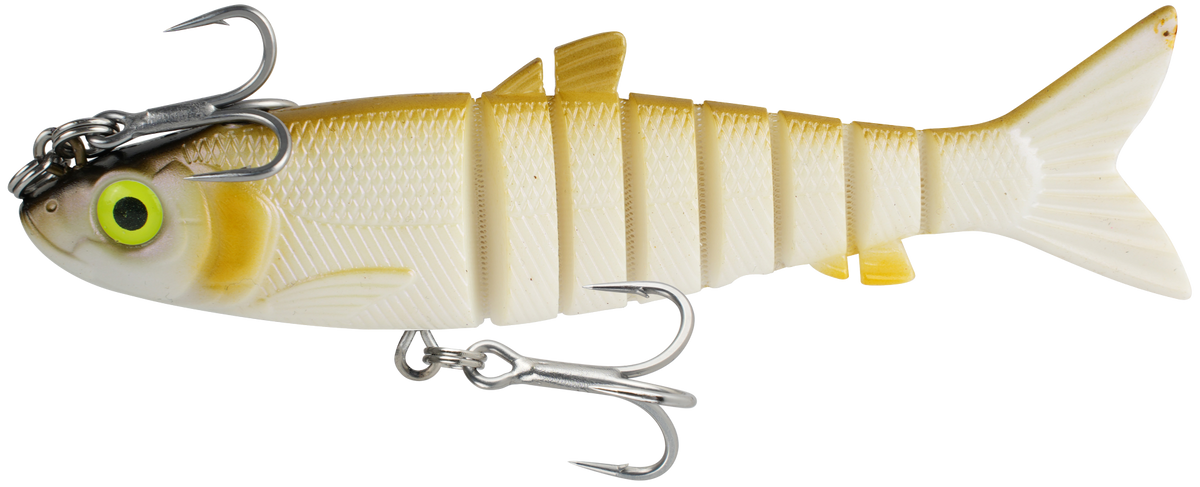 Wilson Live Mullet 5.5in Soft Plastic Swimbait Lure Olive Guppy