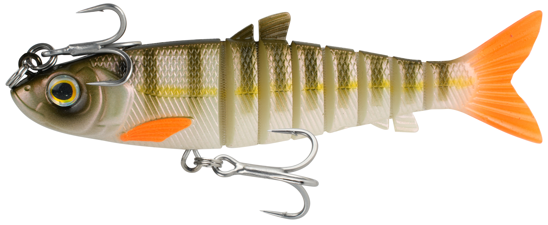 Wilson Live Mullet 5.5in Soft Plastic Swimbait Lure Olive Pearl Magic