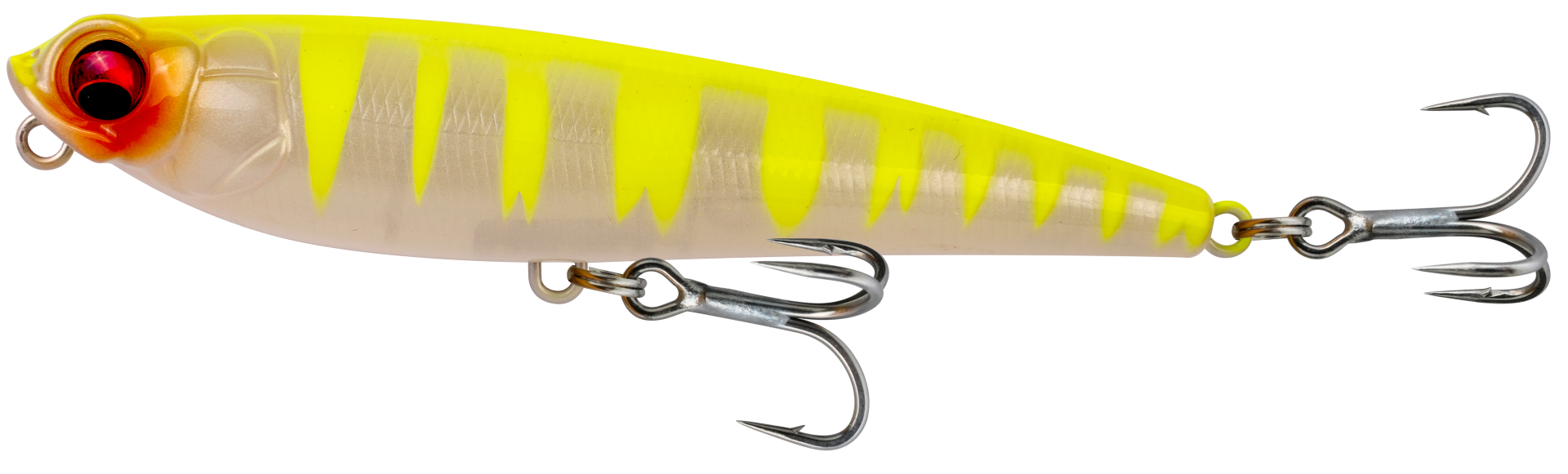 Wilson Skittish Dog 115mm Floating Stickbait Lure Chart Tiger