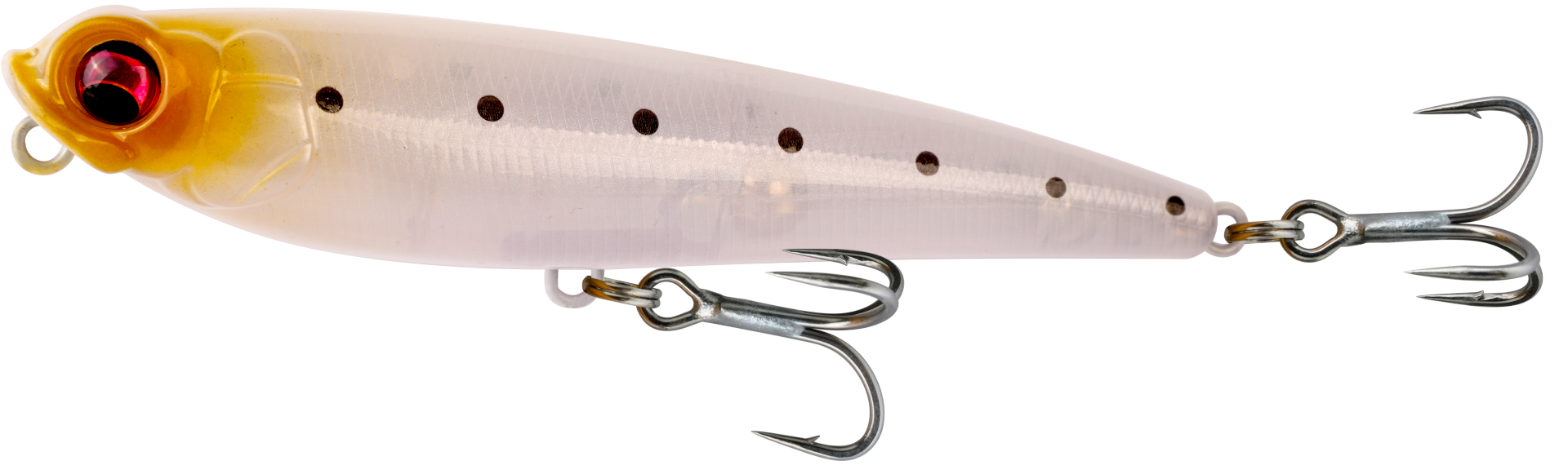 Wilson Skittish Dog 115mm Floating Stickbait Lure Lumo Clear