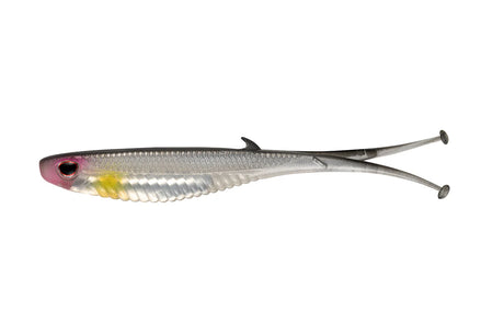 Nomad Live Ops Wingman 4.5in Soft Plastic Lure Silver Shad