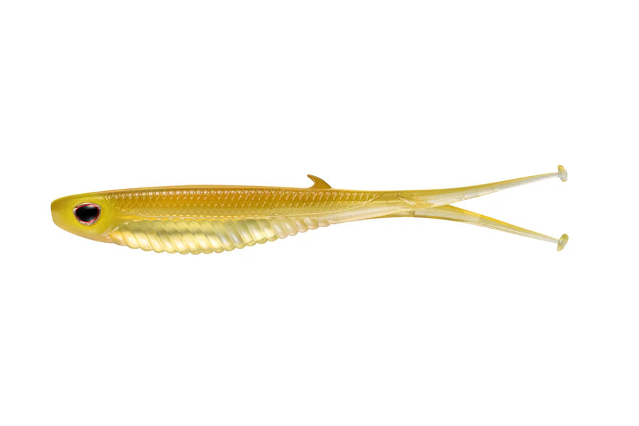 Nomad Live Ops Wingman 5.25in Soft Plastic Lure Golden Shad
