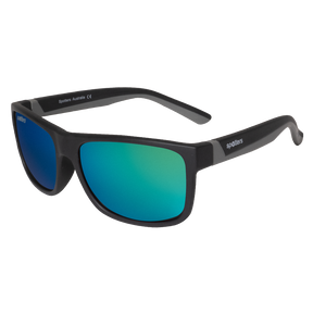 Spotters Premium Kids Wombat Polarised Sunglasses Matt Black - Green