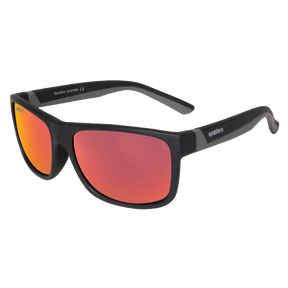 Spotters Premium Kids Wombat Polarised Sunglasses Matt Black - Red
