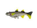 Panic Stations Mullet 6in Soft Plastic Swimbait Lure Chromy