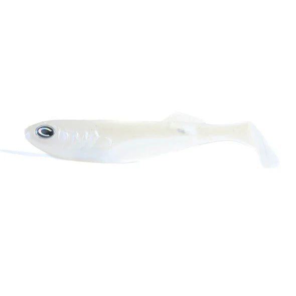 Cast Prodigy 8in Soft Plastic Lure White Pearl
