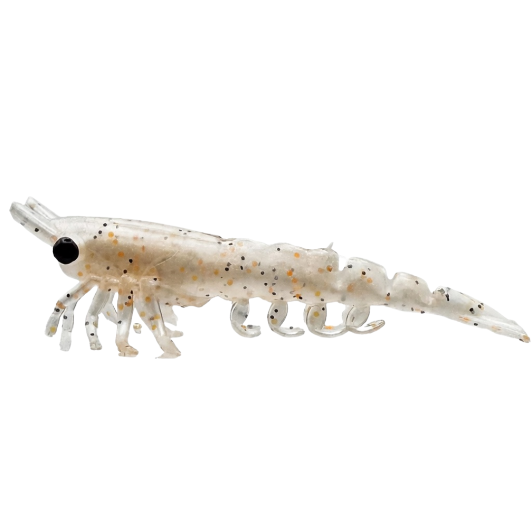 MMD Pop Prawn 60mm Soft Plastic Lure Pearl White