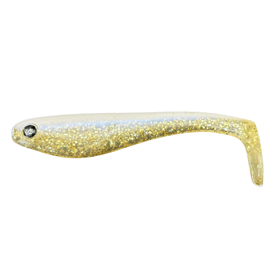 Pristine Lures PT150 150mm Soft Plastic Lure White Gold