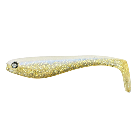 Pristine Lures PT150 150mm Soft Plastic Lure White Gold