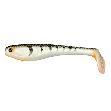 Pristine Lures PT150 150mm Soft Plastic Lure White Tiger