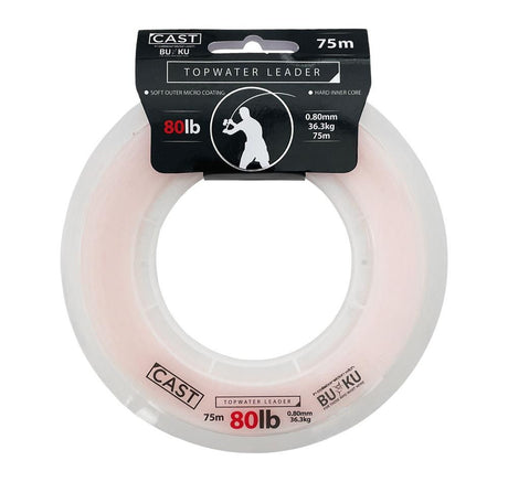 Cast Topwater Monofilament Fishing Leader