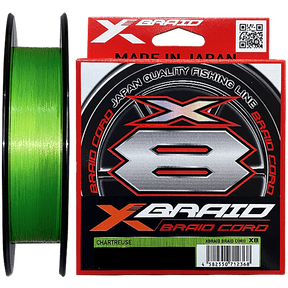 X-Braid Cord X8 Braided Fishing Line Chartreuse