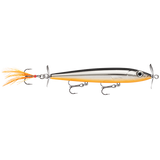 Rapala X-Rap Prop XRPR11 110mm Hard Body Topwater Lure Black Chrome Orange