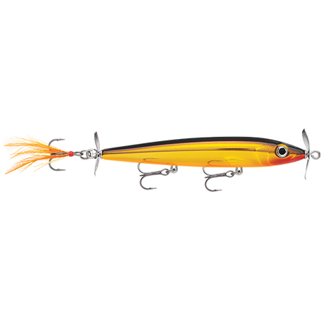 Rapala X-Rap Prop XRPR11 110mm Hard Body Topwater Lure Florida Gold