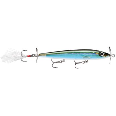 Rapala X-Rap Prop XRPR11 110mm Hard Body Topwater Lure Moss Back Shiner