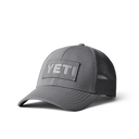 Yeti Grey On Grey Patch Trucker Hat