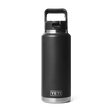 Yeti Rambler 36oz (1065ml) Straw Bottle Black