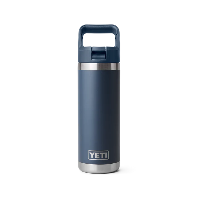 Yeti Rambler 18oz (532ml) Straw Bottle Navy