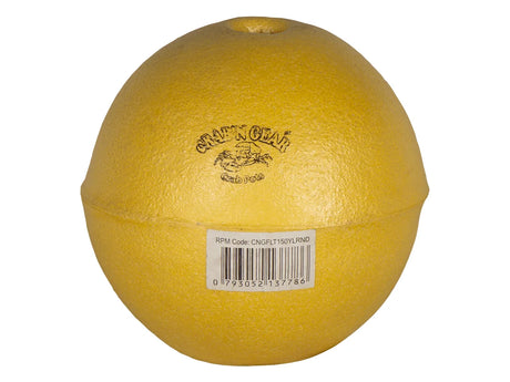 Crab n Gear PVC Crab Pot Float 150mm Yellow