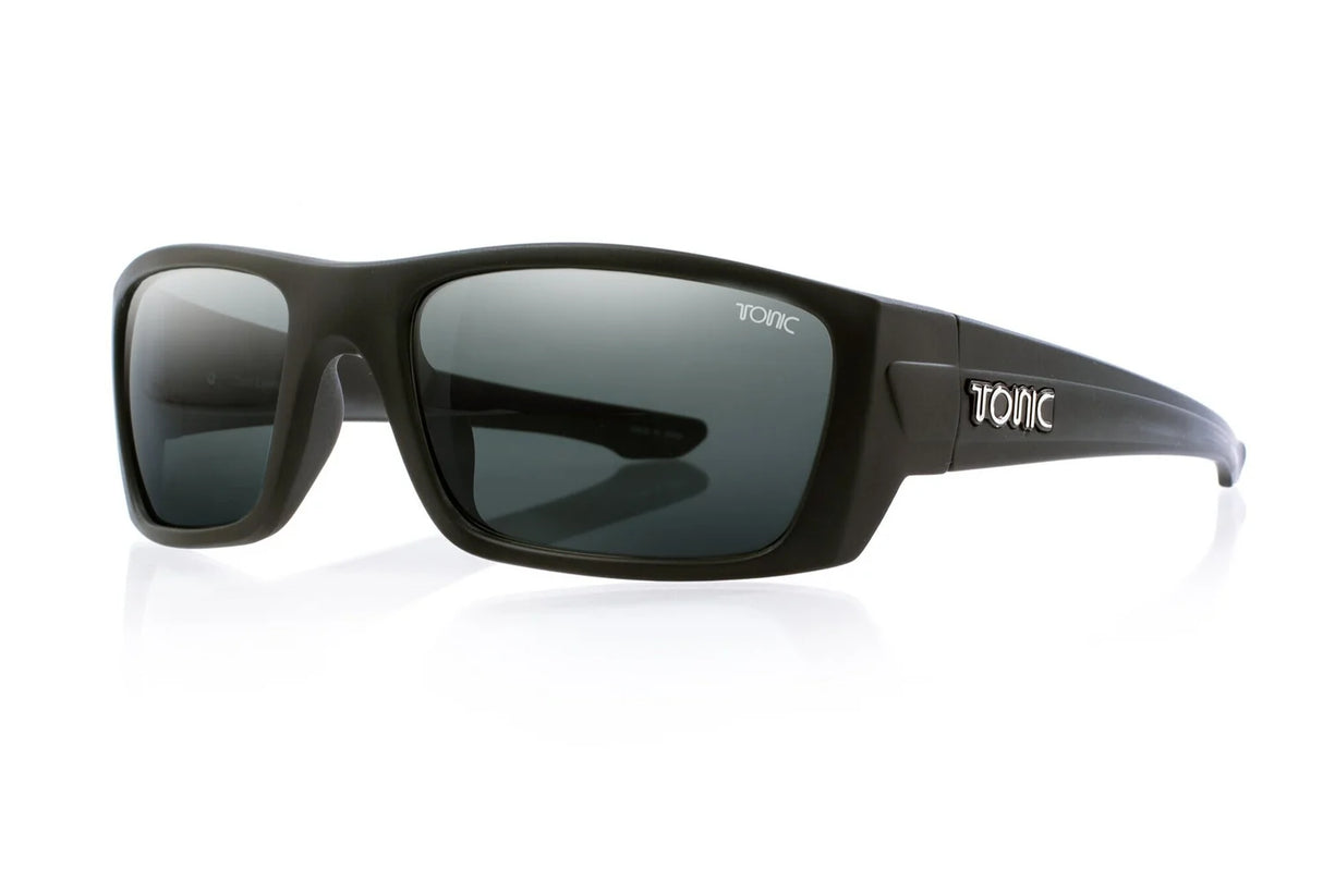 Tonic Youranium Polarised Sunglasses Matte Black - Grey Photochromic