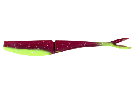 Daiwa Bait Junkie Jerk Shad 7in Soft Plastic Lure Toxic Turkey Uv