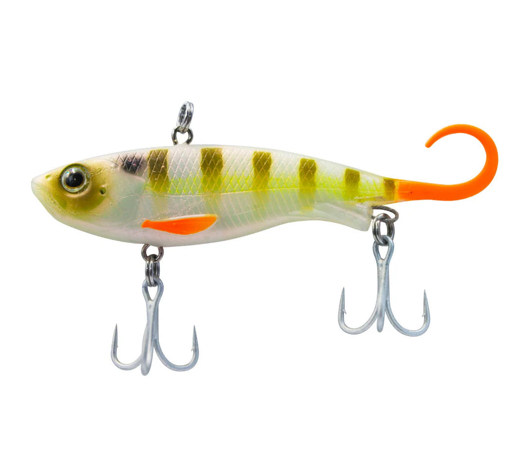 Zerek Fish Trap 95mm 23g Soft Vibe Lure Pearl Magic
