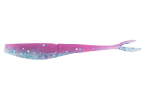 Daiwa Bait Junkie Jerk Shad 7in Soft Plastic Lure Pinky Snapper Glow