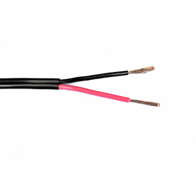 Qualelec Twin Core Sheathed Electrical Cable 5mm Cut Per 100mm