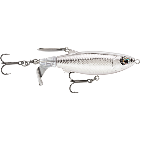 Rapala Claptail 110mm Hard Body Topwater Lure Pure Chrome