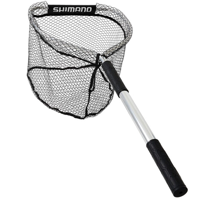 Shimano Wide Mesh S500 Landing Net Black