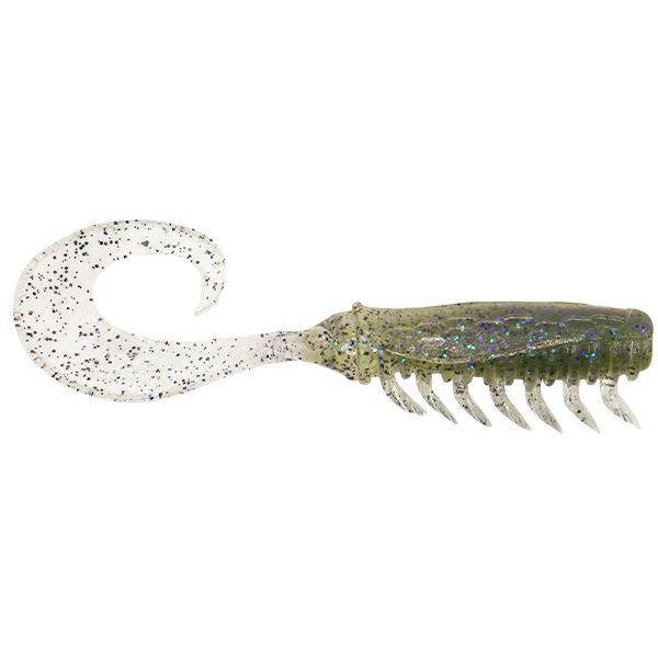 Rapala Crush City Creeper 3.25in Soft Plastic Lure Ghost Shrimp