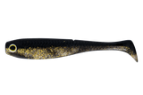 Daiwa Bait Junkie Herring 5in Soft Plastic Lure Black and Gold