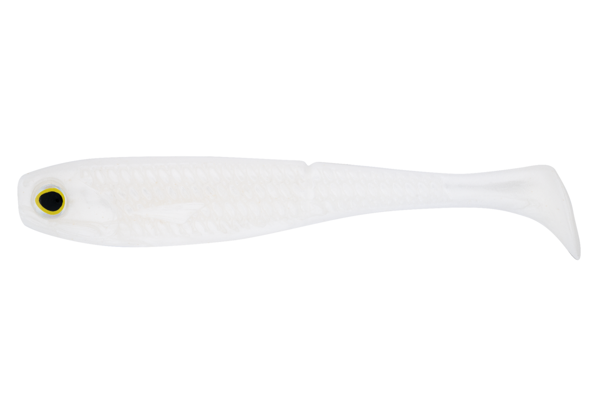 Daiwa Bait Junkie Herring 5in Soft Plastic Lure White Pearl