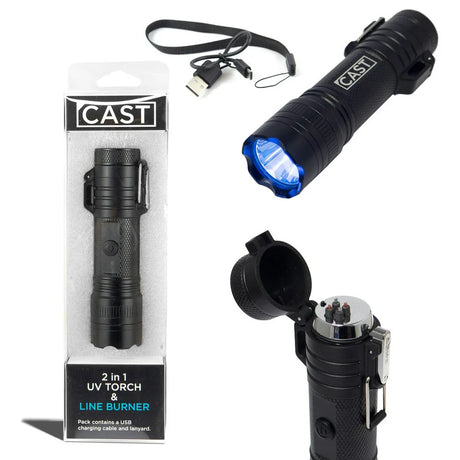 Buku Cast 2 in 1 Line Burner & UV Torch