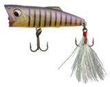 Zerek Popparazzi 50mm Popper Lure Uv Green