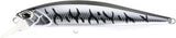 Duo Realis Jerkbait 100F 100mm Hard Body Lure Gunmetal Silver Tiger
