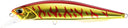 Duo Realis Jerkbait 100F 100mm Hard Body Lure Red Gold Tiger