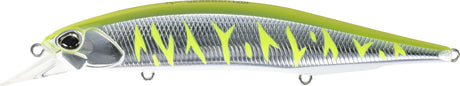 Duo Realis Jerkbait 120F 120mm Hard Body Lure Yellow Silver Tiger