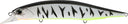 Duo Realis Jerkbait 120F 120mm Hard Body Lure Gunmetal White Tiger