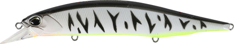 Duo Realis Jerkbait 120F 120mm Hard Body Lure Gunmetal White Tiger