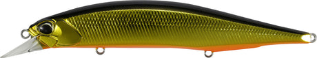 Duo Realis Jerkbait 120F 120mm Hard Body Lure Metal Black Gold