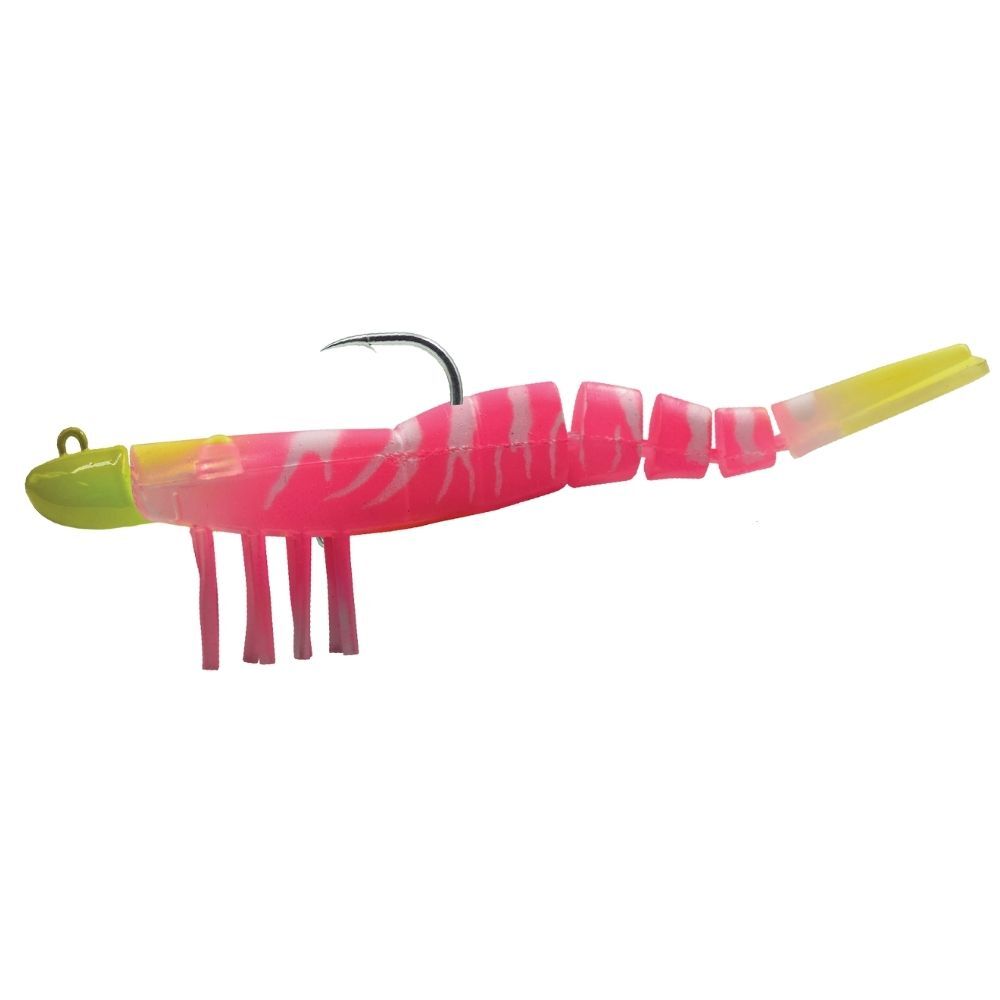 Wilson Wild Shrimp Expose 3.5in Pre-Rigged Soft Plastic Lure Betty