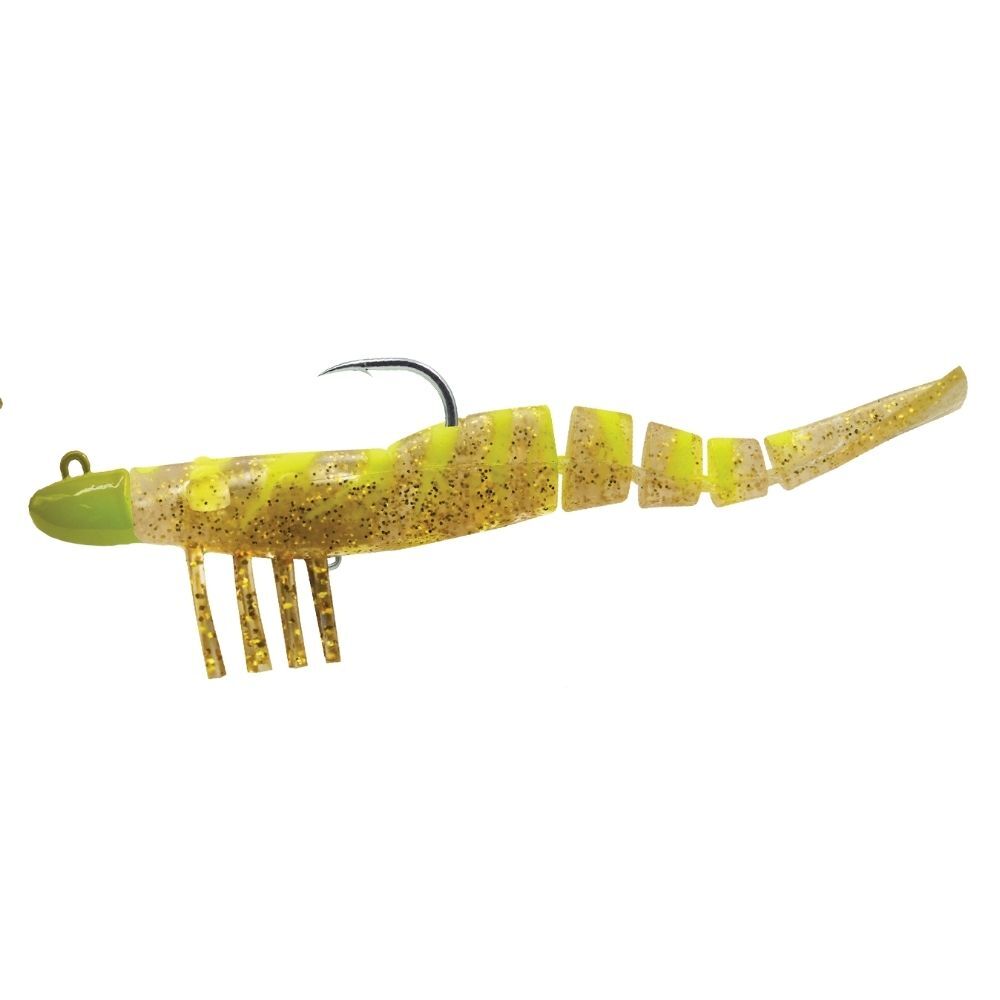 Wilson Wild Shrimp Expose 3.5in Pre-Rigged Soft Plastic Lure Trout Lolly