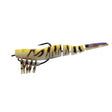 Wilson Wild Shrimp Weedless 3.5in Pre-Rigged Soft Plastic Lure Black Tiger