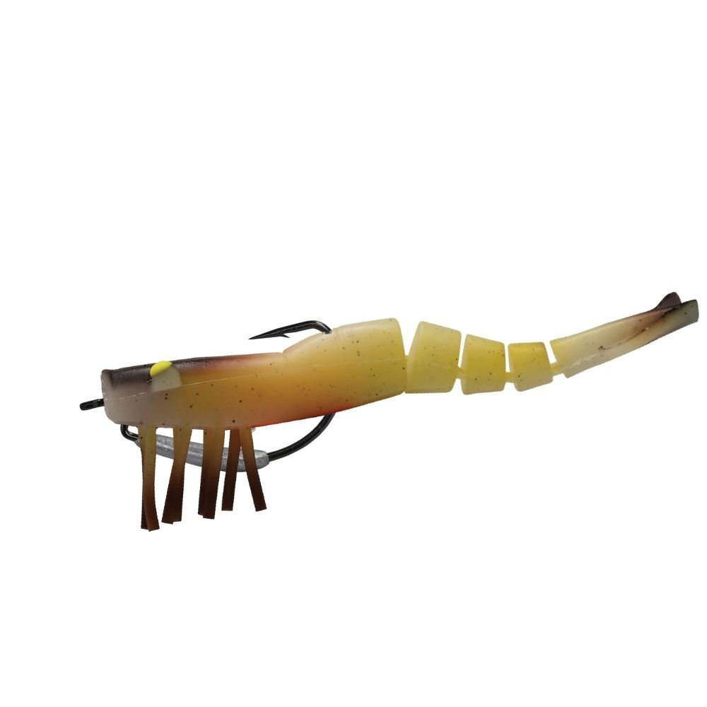 Wilson Wild Shrimp Weedless 6in Pre-Rigged Soft Plastic Lure Yabbie