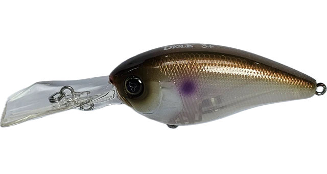 Jackall Digle 3+ 66mm Hard Body Crankbait Lure Pearl Smelt