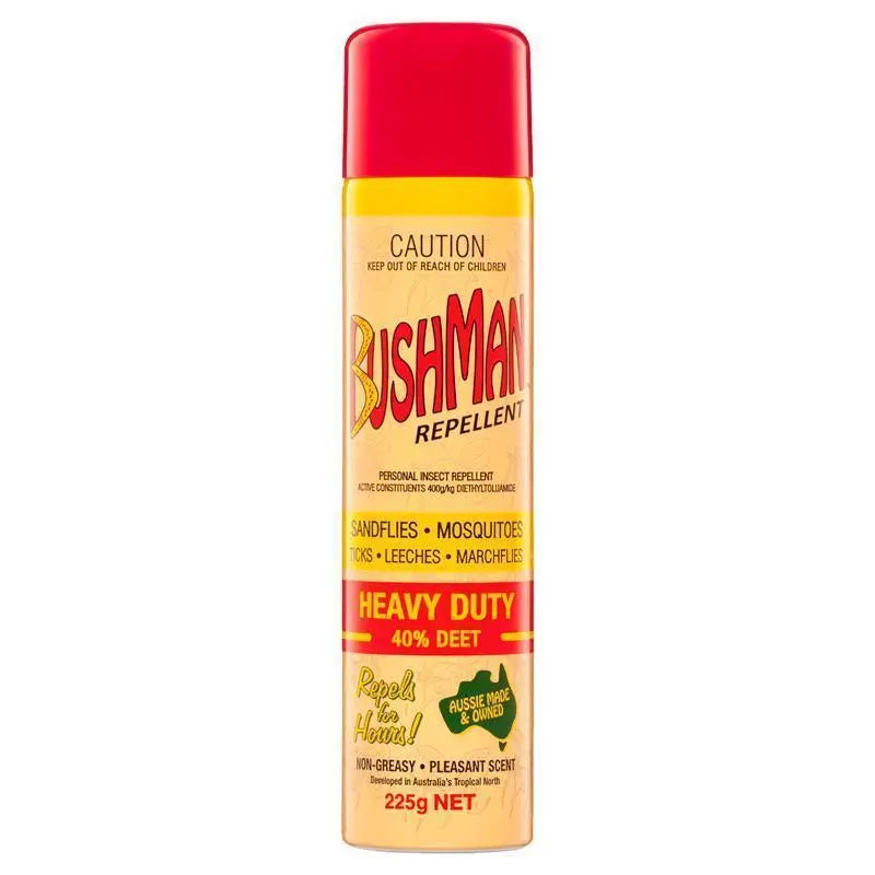 Bushman Aerosol 225g Heavy Duty Insect Repellent