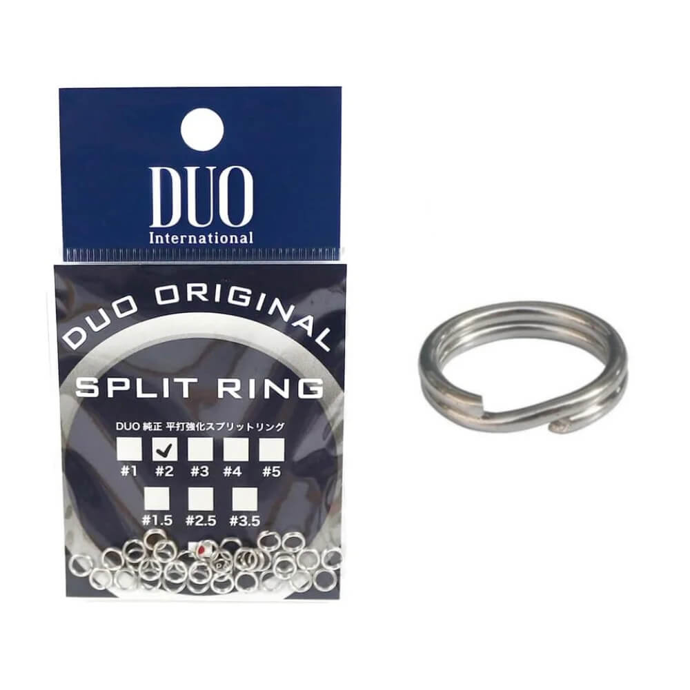 Duo Original Stainless Steel Split Rings