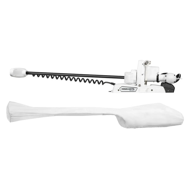 Oceansouth Trolling Motor Cover Minn Kota Instinct Quest 87in White