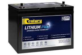 Century Lithium Pro C12-100XLI+ Lithium Battery 12v 100ah